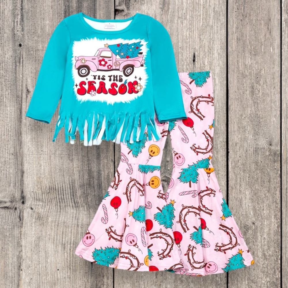 Girl Boutique Christmas Outfit Set